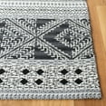 thumbnail image 3 of SAFAVIEH Classic Vintage Eric Geometric Polyester Area Rug, Black, 6' x 9', 3 of 8