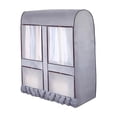 thumbnail image 3 of Clothing Rack Dust Cover Clothing Rack Dust Cover Waterproof  For Closet Storage Sealed Completely Jackets Coats Suits  M, 3 of 6