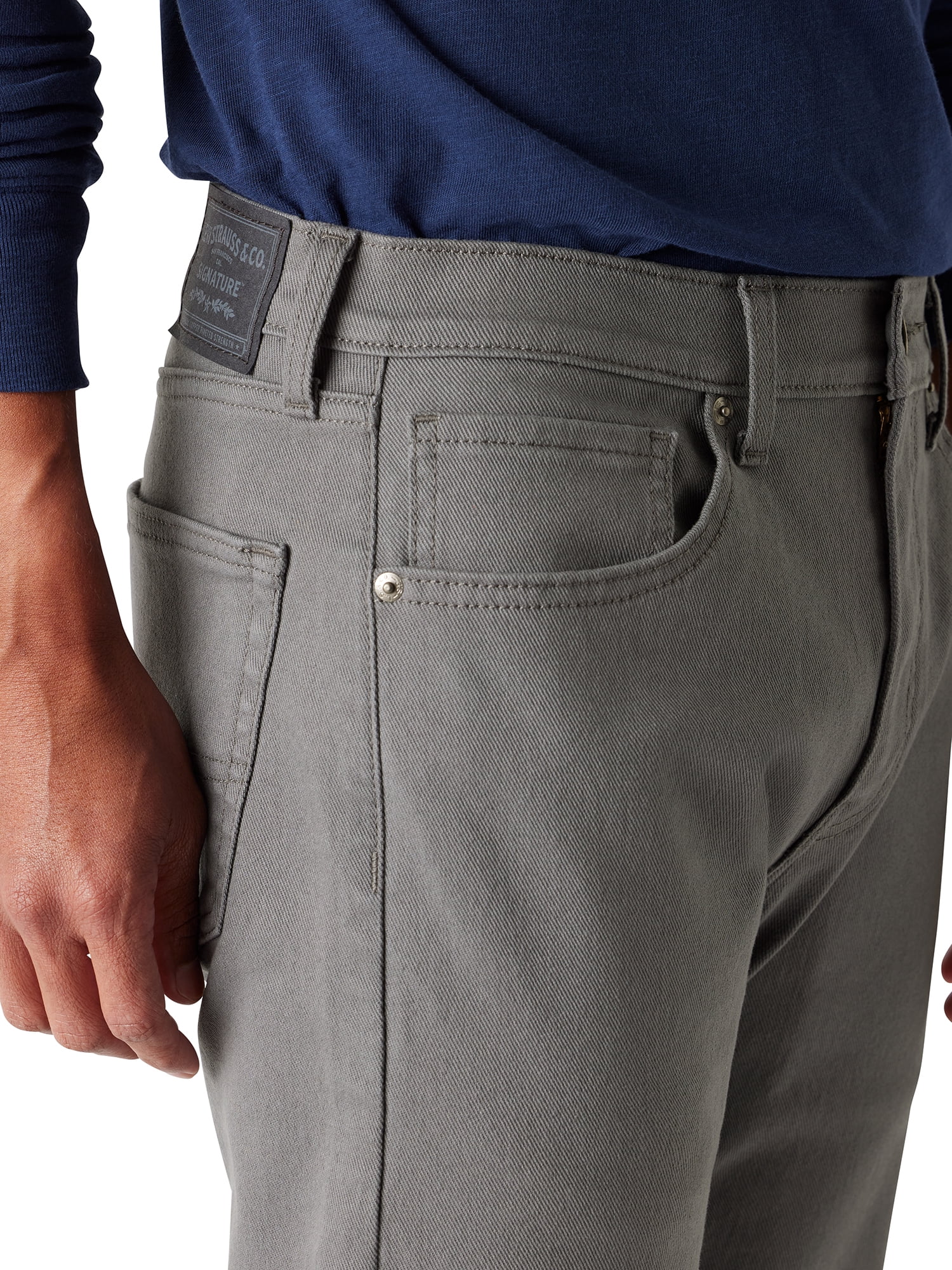 Levi Strauss Signature Men's and Big and Tall Regular Fit Jeans