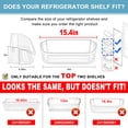 thumbnail image 2 of Reemplazo de compartimiento de puerta de refrigerador 240356402 para Frigidaire, 2 of 7