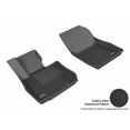 thumbnail image 1 of U Ace L1MZ05111509 3D Maxpider Front Row Custom Fit All-Weather Kagu Black Floor Mat for2016 Mazda CX-3 Models, 1 of 1