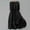 Black, variant on Dolkfu Refreshing Fall&Winter Dresses for Women 2026 Black Long Short Sleeve Collared Shirt Dress Regular Fashion Modern Solid Dresses Black,L