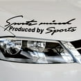 thumbnail image 3 of Walbest Universal Car Sports Mind Sticker Emblem Badge Decal Auto Headlight Bonnet Sticker, 3 of 7