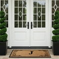 thumbnail image 5 of A1 Home Collections Natural Coir & Rubber Door Mat, Long-Lasting Entrance Doormats for Front Door, Thick & Non-Slip Durable Outdoor Entry Mat 30" x 48", 5 of 7