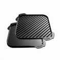 thumbnail image 1 of Lodge 10.5" Cast Iron Reversible Grill/Griddle, 1 of 3