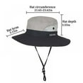 Sun Hats for Women, EDAL Women's Outdoor UV Protection Foldable Mesh Wide Brim Beach Fishing Hat