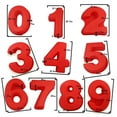 thumbnail image 2 of 10 Inch 9 pieces Large Size Number Moulds Baking Forms Silicone Number Mold Cake Pan (10 inch), 2 of 7