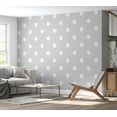 thumbnail image 3 of Tiptophomedecor Abstract Wallpaper Wall Mural - Cheerful Polka Dots, 3 of 7