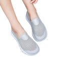 thumbnail image 4 of Willtoo Walking Shoes for Women Mesh Slip On Comfortable Sneakers Round Toe Lightweight Tennis Shoes Non Slip Casual Footwear, 4 of 5