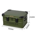 thumbnail image 2 of Outdoor Waterproof Storage Box Multifunctional Camping Aluminum Alloy Storage Box Large Capacity Car Storage Box, 2 of 7