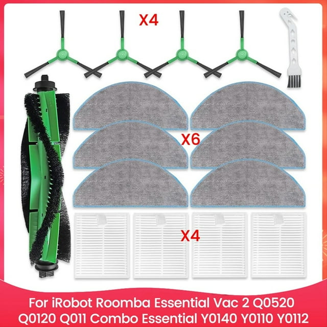 Piezas de Repuesto para Essential Vac 2 Q0520, Q0120, Q011, Combo Essential Y0140, Y0110, Y0112