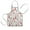 Multicolor Christmas Tree, variant on Pink Christmas Gingerbread and Tree Pattern Kids Aprons for Girls and Boys,Adjustable Neck Strap Toddler Aprons for Kids Cooking Baking