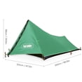 thumbnail image 3 of Tente de Camping Extérieure Ultralégère Abri de Couchage Filet Anti-Moustique Installation Facile pour Camping Randonnée Pique-Nique Randonnée, 3 of 7
