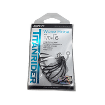 BKK Hooks Titanrider Size 1/0# 6 Pack