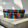 thumbnail image 3 of Holographic Vinyl Decal United States Street Racing Permit Funny Sticker, 3 of 3