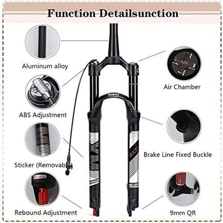 Tapered mountain deals bike fork