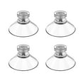 thumbnail image 1 of Wall Mount Threaded Suction Cup, Non-slip Fixing Strong Transparent Suction Cup M4 Thread, 40mm Suction Cup, Suitable for Home, Kitchen, Furniture Installation 4pcs, 1 of 8