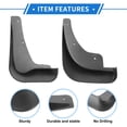 thumbnail image 4 of Guardabarros Automotrices Frontal y Trasero Compatibles para Mitsubishi Lancer 7 8 9 10, 4 of 6
