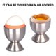 thumbnail image 2 of Eggshell cutter set, eggshell separator, includes 2 egg cups, 2 spoons, 1 cutter., 2 of 4