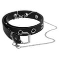 thumbnail image 1 of unbranded 3Ud Cinturón Punk Para Mujer Con Tachuelas Y De Metal Negro Estilo Gótico Retro, 1 of 8