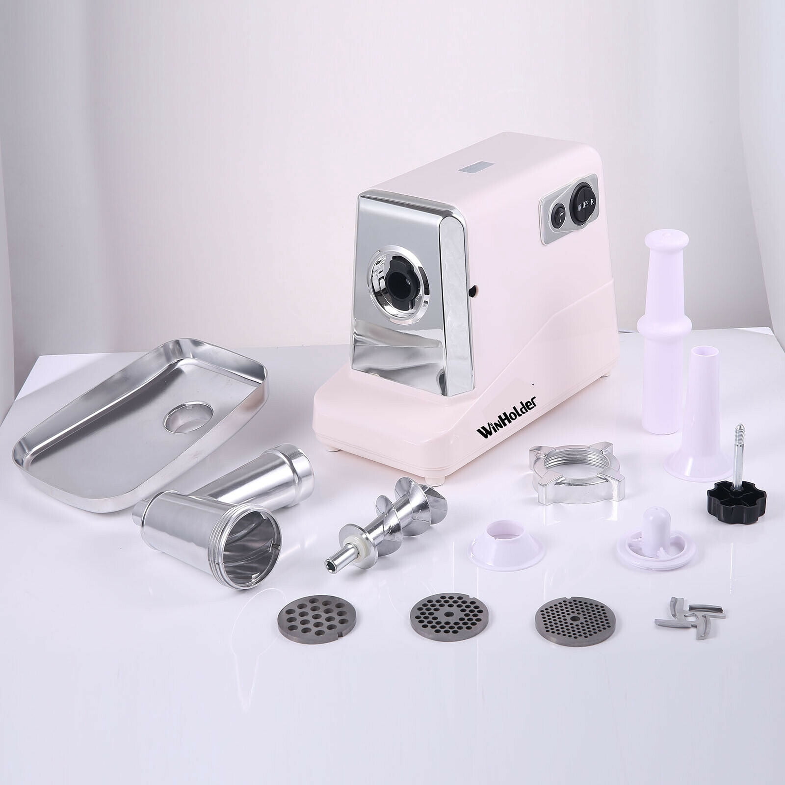 WinHolder 3500W Electric Meat Grinder Sausage Stuffer Mincer Home Appliances With Blades