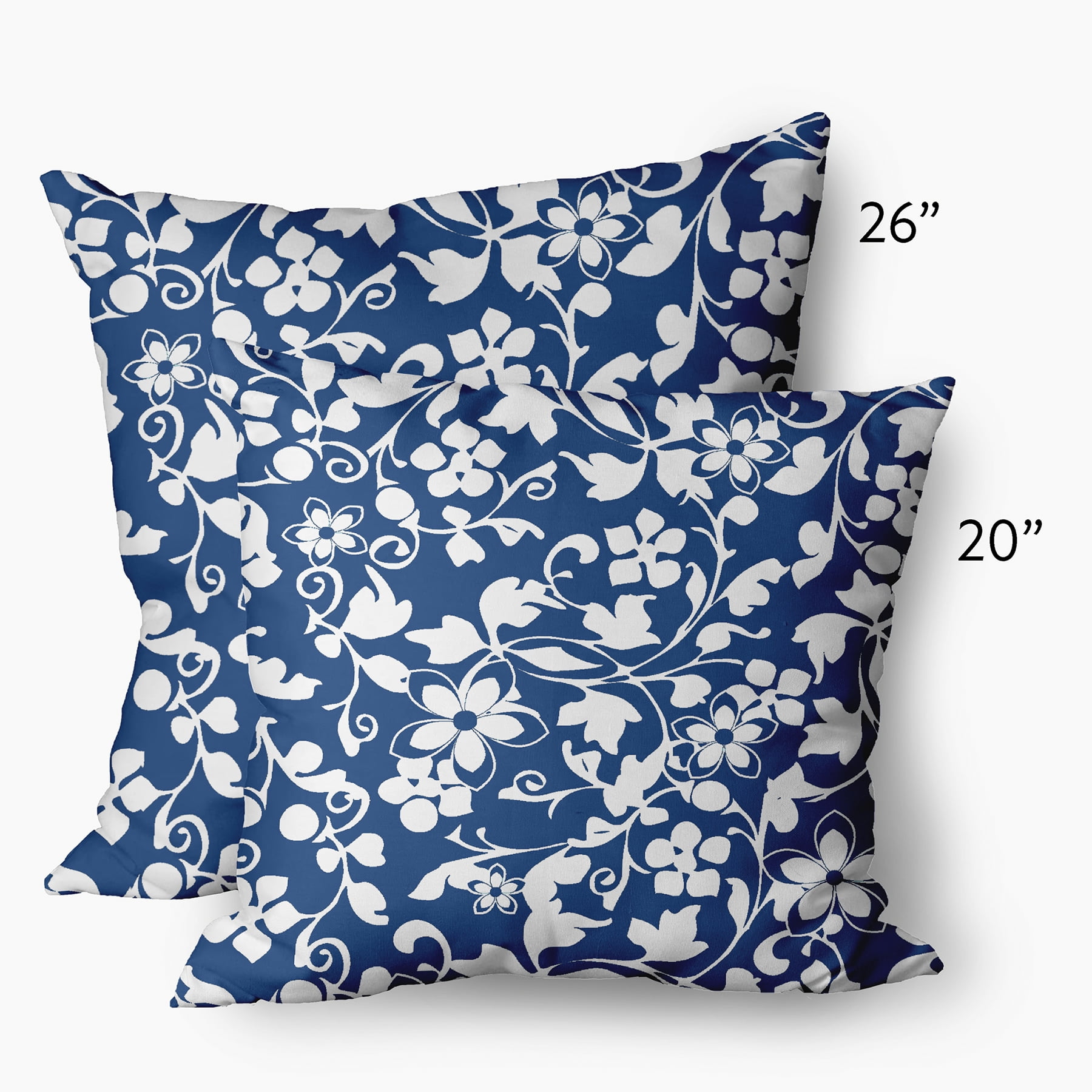 20" x 20" Simply Daisy Evelyn Decorative Throw Pillow