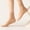 Beige, variant on Casual Socks for Women Men Solid Color Basic Socks Classic Crew Length Crew Socks Athletic Aesthetic Breathable Socks for Women Stretchy Soft Cable Ankle Boot Socks Black One Size