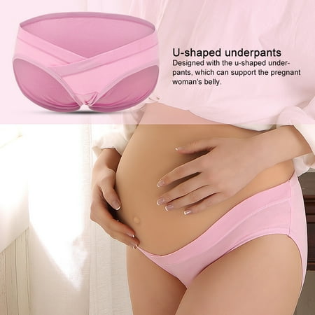 

Pregnant Woman Underpants Cotton Underpants Low Waistline Underpants U Shaped Underpants Cotton Breathable U Shaped Low Waistline Pregnant Woman Underpants