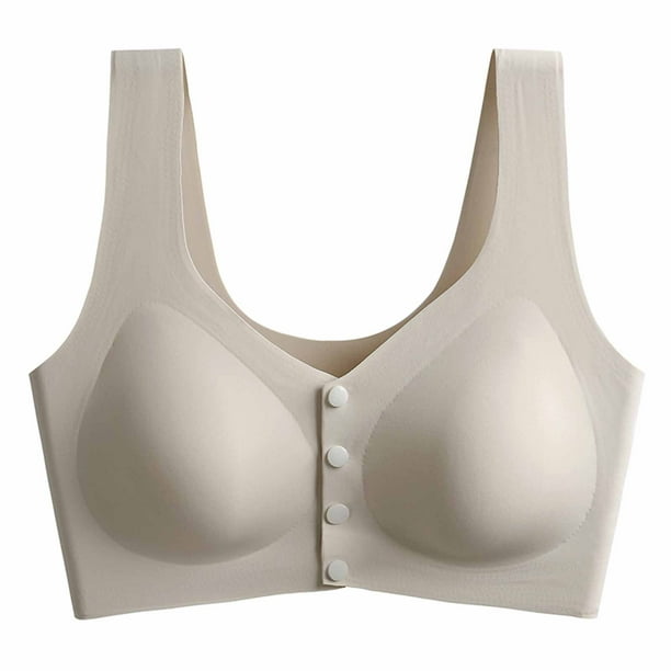 Women's Front Buckle Bras Wirefree Nursing Bras for Breastfeeding Full  Coverage Push Up Bras Maternity Sleep Bralettes : : Clothing,  Shoes 