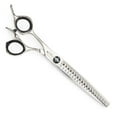 thumbnail image 6 of Pro Quality Lefty Reversable Shears Dog Cat Grooming Weightless Left Hand 7 Inch (Full Set - Straight Curved 20 Tooth Thinner Shears), 6 of 12