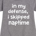 thumbnail image 3 of Instant Message - I Skipped Naptime - Toddler & Youth Girls Fleece Dress, 3 of 6