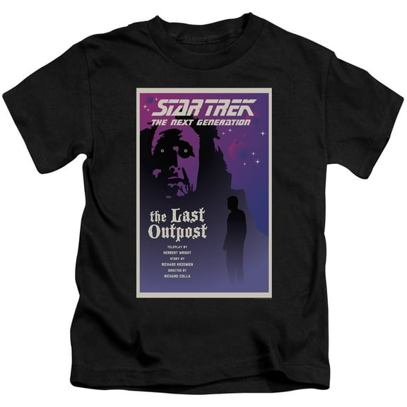 Star Trek Tng Season 1 Episode 5 Youth 18/1 T-Shirt Black