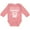 Mauve, variant on Inktastic Daddys Little Drummer Childs Music Boys or Girls Long Sleeve Baby Bodysuit