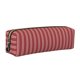 thumbnail image 1 of Balery Stripes Red White Estuche de Lápices de Cuero Impreso, Estuche para Suministros de Arte, Estuche de Lápices con Cremallera, Estuche de Almacenamiento de Papelería, 1 of 7