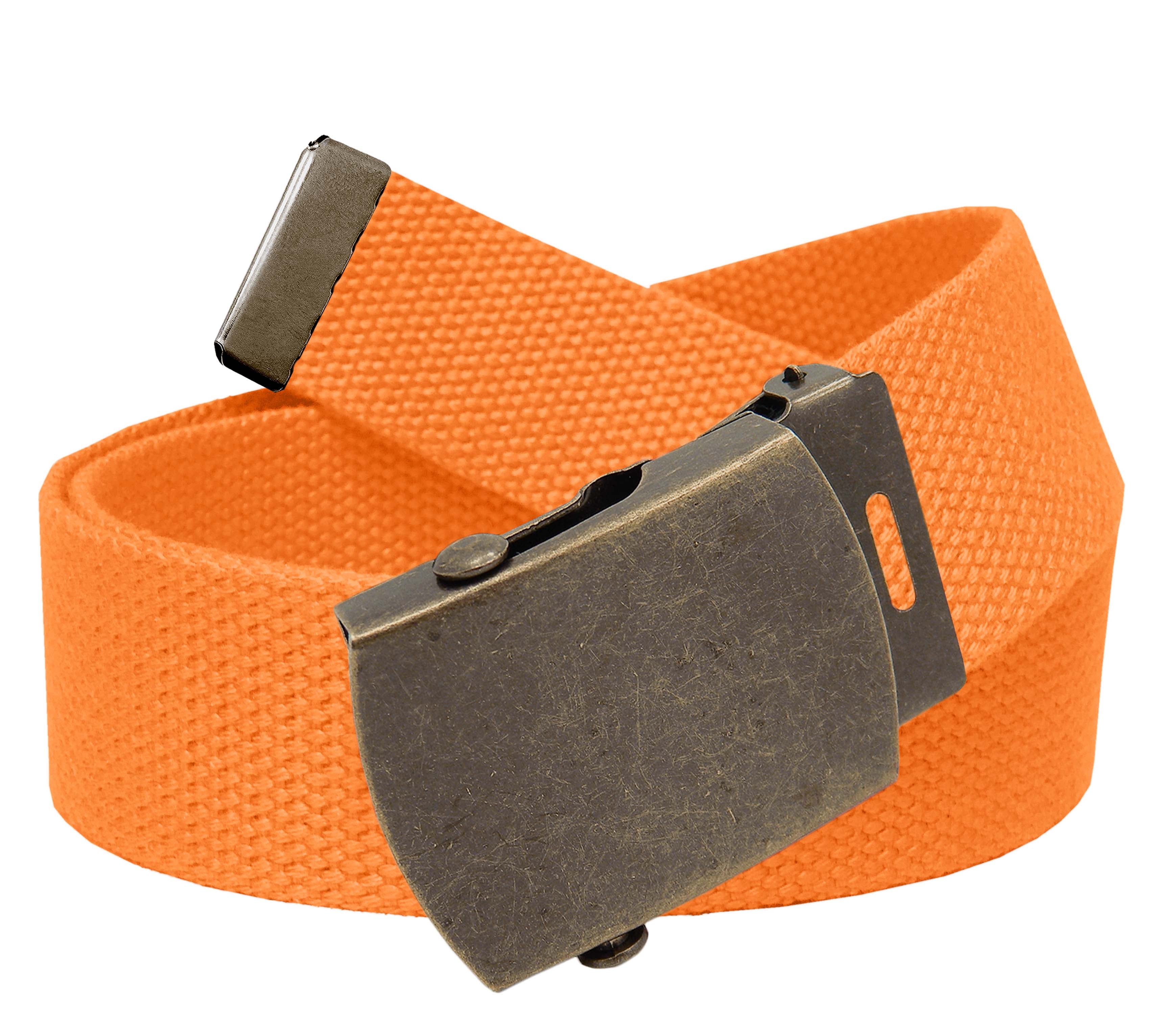 Build A Belt Men's Golf Belt in 1.5 Antique Gold Brass Slider Buckle