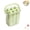Green, Small, variant on Silicone Ice Stick Tray with Storage Caddy, Narrow Ice Cube Tray with Lid, Reusable Ice Maker Box for Frozen Treats, Easy Release Long Ice Cylinder Mold for Juice Drink Bottles