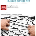 thumbnail image 4 of 40X40Cm Motorcycle Luggage Net Motorcycle Net Bicycle Net With 6 Hooks, 4 of 7