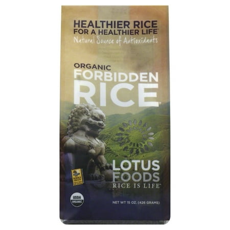 Lotus Foods Organic Forbidden Rice, 15 Oz