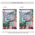 thumbnail image 4 of Yayeee Garden Flag 12" x 18" Double Sided Outdoor Yard Lawn Holiday Decorations, Pink Door, 4 of 6