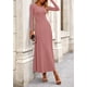 thumbnail image 5 of Conjunto de Punto de 2 Piezas PRETTYGARDEN Vestido Rosa Polvoriento Talla M, 5 of 7
