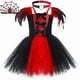 thumbnail image 3 of Disfraz de vampiro de Halloween para niñas, vestido de fiesta de carnaval, gótico, zombi, demonio, reina malvada, tutú, ropa elegante para niñas, 3 of 5
