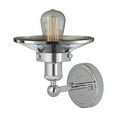 thumbnail image 5 of Innovations Lighting 616-1W-BB-M4-BB Railroad 8" Tall Wall Sconce - Brass, 5 of 7