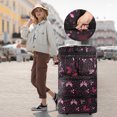 thumbnail image 3 of 3 Layer Expandable Foldable Luggage Bag with Universal Wheels & Removable Shoulder Strap,Collapsible Rolling Duffel Travel Bag for Trip Moving Storage Study Abroad,40 Inch, 3 of 8