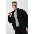 thumbnail image 5 of Men's Buttoned Regular Fit Jean Jacket Black, 5 of 6