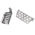 thumbnail image 3 of 2X Stainless Steel Chassis Armor Axle Protector Skid Plate for Vanquish VS4-10 Phoenix VS410 RC Crawler, 3 of 4