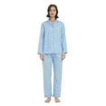 thumbnail image 2 of Kolipajam 100% Cotton Pajamas for Women Long-Sleeve Pjs Cozy Button Down Boyfriend Sleepwear XL, 2 of 6