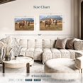 thumbnail image 4 of Elephant Stock The Amazing Icelandic Horses Wall Art - Horizontal Canvas Wall Art - Living Room Wall Decor - Animal Canvas - Gray And Brown Decor By Scott Stulberg - 30" x 20", 4 of 8