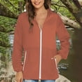 thumbnail image 2 of Quick Dry Women's Sun Protection Raincoat Windproof Lightweight Outdoor Jacket for Hiking, 2 of 6