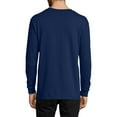 Hanes Men's ComfortSoft Cotton T-Shirt - Heavyweight Short Sleeve Tee With Double-Needle Stitched Sleeves