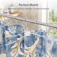 thumbnail image 3 of Bathway Shower Curtain Hooks Chrome Shower Curtain Rings with Cylindrical Design, 12Pcs Metal Shower Curtain Hooks Rust Proof, Smooth Glide Double Shower Hooks Rings for Shower Curtain, 3 of 7